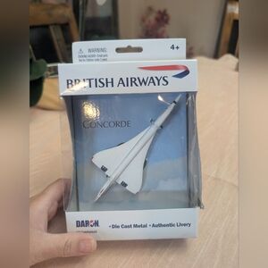 Daron British Airways Concorde Single Plane Toy